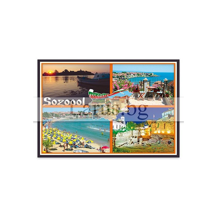 Пощенска картичка Созопол 1-SZ-0154