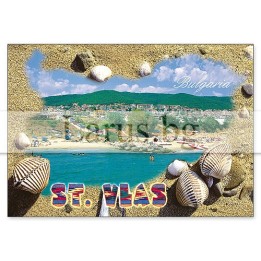 Пощенска картичка Св. Влас 1-VL-0007