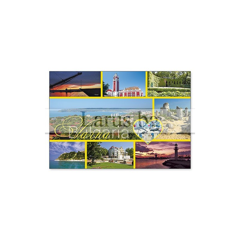 Пощенска картичка Варна 1-VN-0054