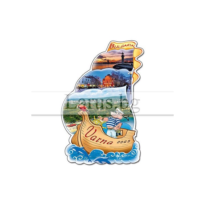 Пощенска картичка Варна 1-VN-0056