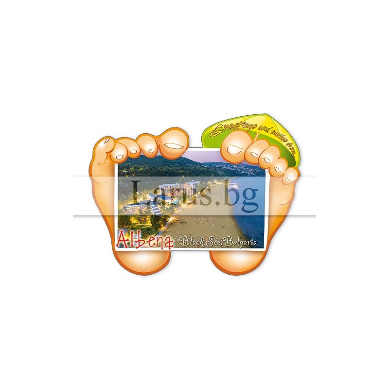 Пощенска картичка Албена 1-AL-0104