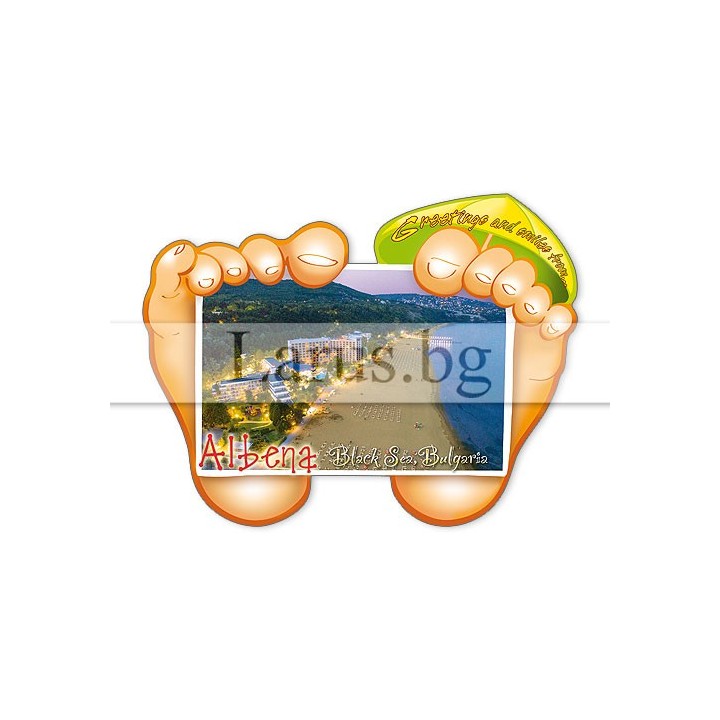 Пощенска картичка Албена 1-AL-0104