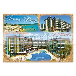 Пощенска картичка Слънчев Бряг 1-SB-0790