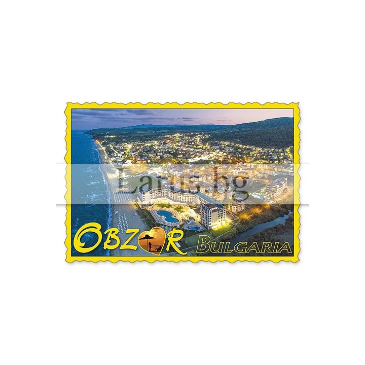Магнитен сувенир Обзор, България - Сувенири за морето