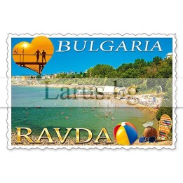 Магнитен сувенир Равда - Летен спомен от България