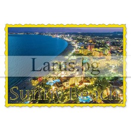 Магнитен сувенир Слънчев бряг - спомен от морето