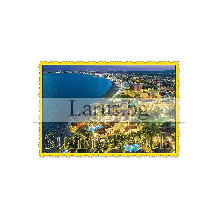 Магнитен сувенир Слънчев бряг - спомен от морето