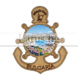 Магнитен сувенир Топола Скайз - Котва | Сувенири България