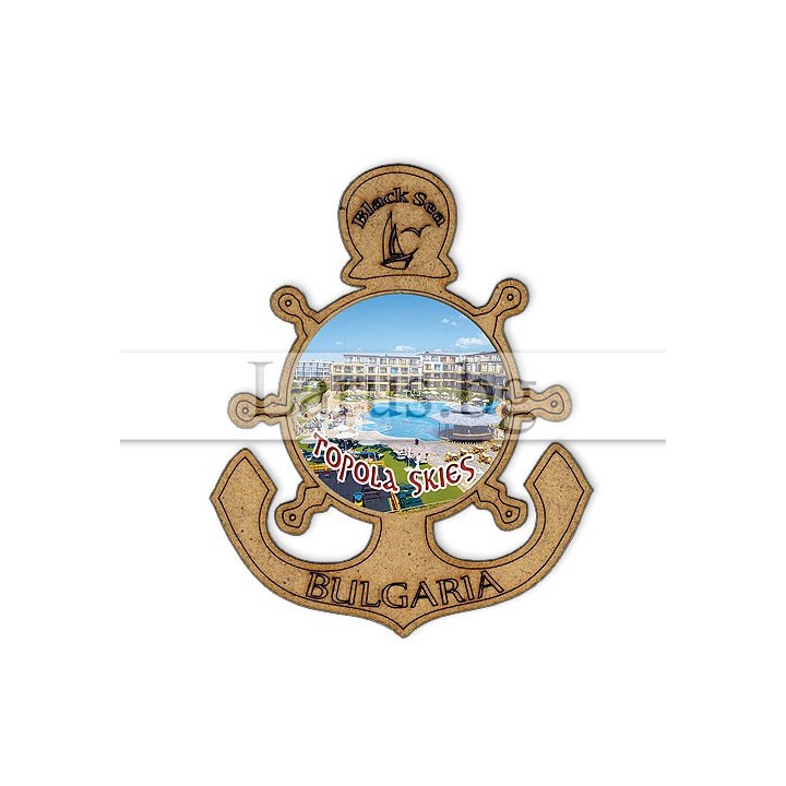 Магнитен сувенир Балчик MDF 12-mdBA-0009