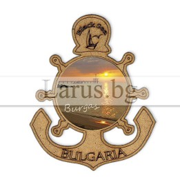 Магнитен сувенир Бургас MDF 12-mdBS-0030
