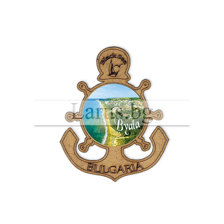 Магнитен сувенир Бяла MDF 12-mdBQ-0010