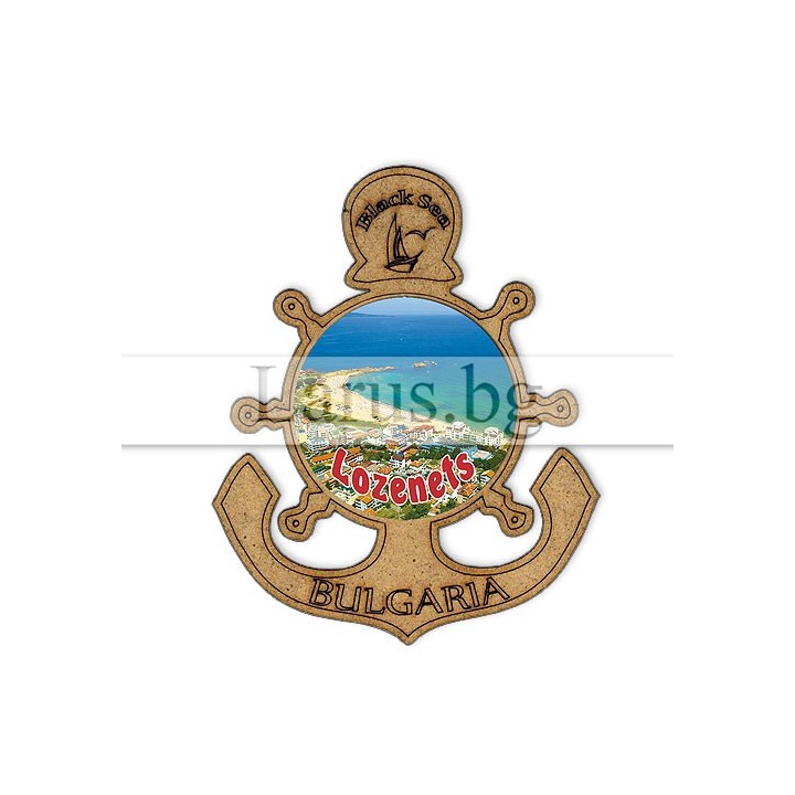 Магнитен сувенир Лозенец MDF 12-mdLO-0012