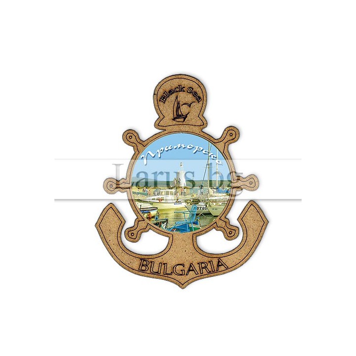 Магнитен сувенир Приморско MDF 12-mdPR-0018