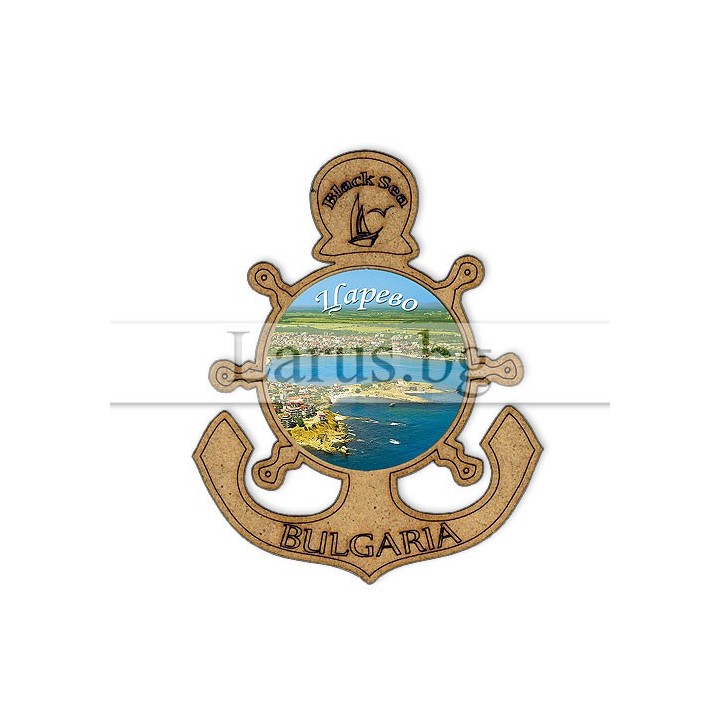 Магнитен сувенир Царево MDF 12-mdCA-0013