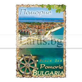 Магнитен сувенир Поморие - Сувенири от България
