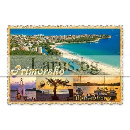 Магнитен сувенир Приморско - Летен спомен