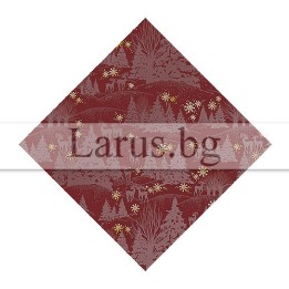 Коледна опаковъчна хартия с еленчета - 14-PG-0065