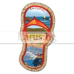 Магнитен сувенир Ахтопол - джапанка | Сувенири от България