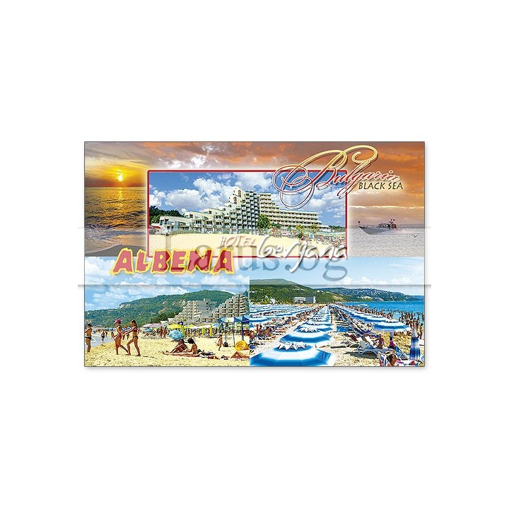 Магнитен сувенир Албена- „Плочка“ 12-mhAL-0023