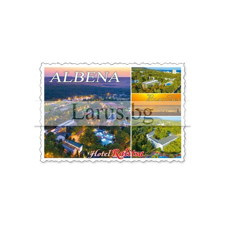 Магнитен сувенир Албена - Хотел Ралица | Сувенири от България