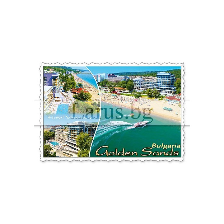 Магнитен сувенир Златни Пясъци-Щанца 12-mhGS-0040