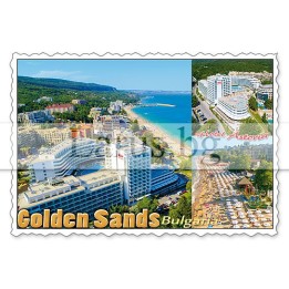 Магнитен сувенир Златни Пясъци-Щанца 12-mhGS-0041