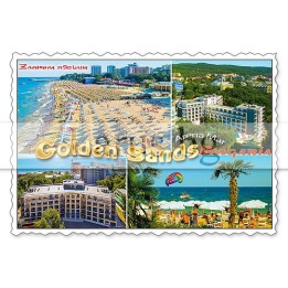Магнитен сувенир Златни Пясъци-Щанца 12-mhGS-0045
