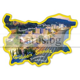 Магнитен сувенир Златни Пясъци-Щанца 12-mhGS-0047