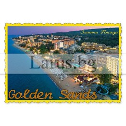 Магнитен сувенир Златни Пясъци-Щанца 12-mhGS-0048
