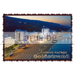 Магнитен сувенир Златни Пясъци-Щанца 12-mhGS-0049