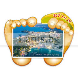 Магнитен сувенир Китен - нощен изглед | Сувенири от България