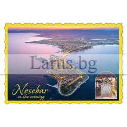 Магнитен сувенир Несебър-Щанца 12-mhNE-0038