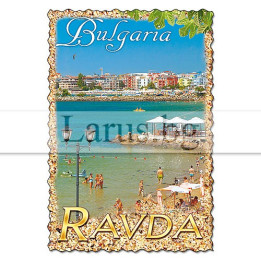 Магнитен сувенир Равда - Лятна колекция