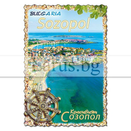 Магнитен сувенир Созопол-Щанца 12-mhSZ-0033