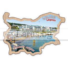 Магнитен сувенир Бялата лагуна - 12-mdBA-0013