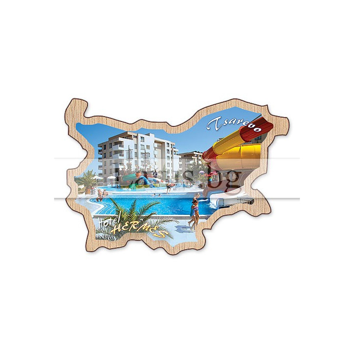 Магнитен сувенир хотел Хермес Царево | 12-mdCA-0017