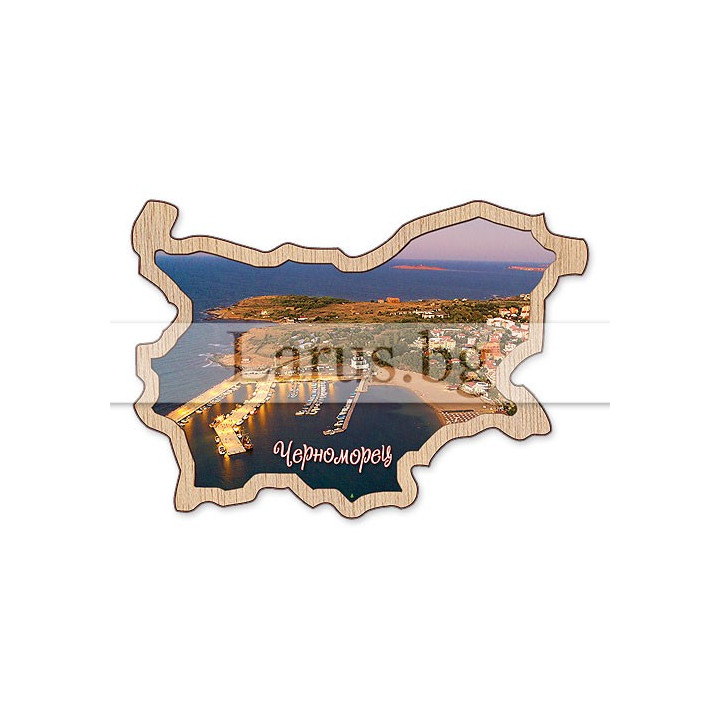 Магнитен сувенир Черноморец фотокарта 12-mdCH-0009