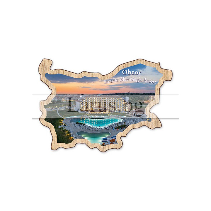 Магнитен сувенир Обзор - Sunrise Blue Magic Resort
