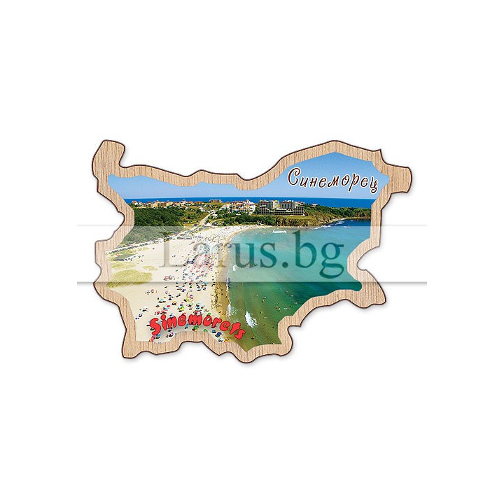 Магнитен сувенир Синеморец фотокарта 12-mdSI-0008