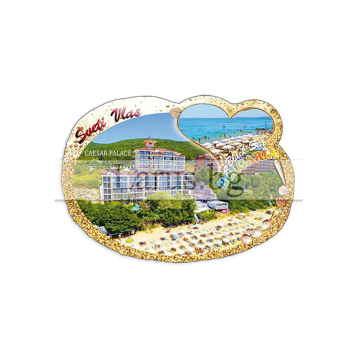 Магнитен сувенир Св. Влас MDF 12-mdVL-0014