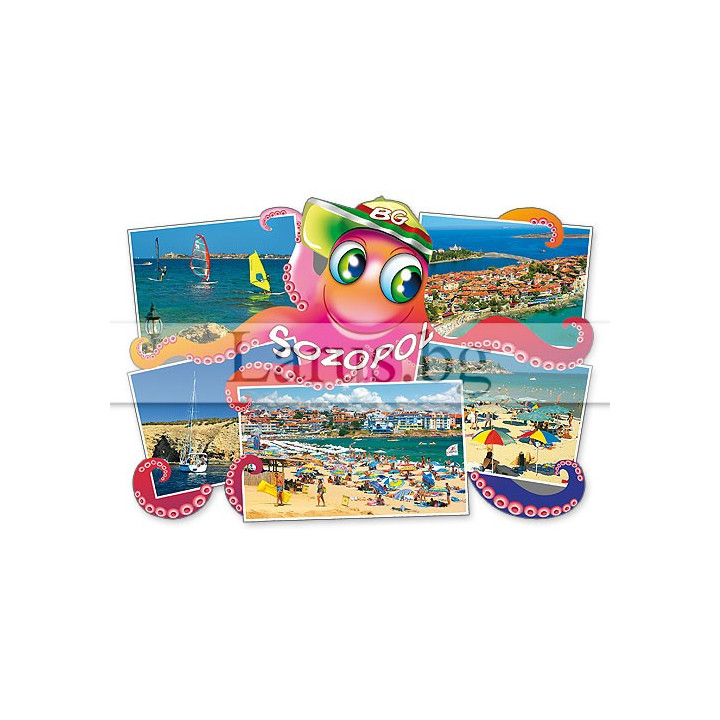 Пощенска картичка Созопол - Летен сувенир