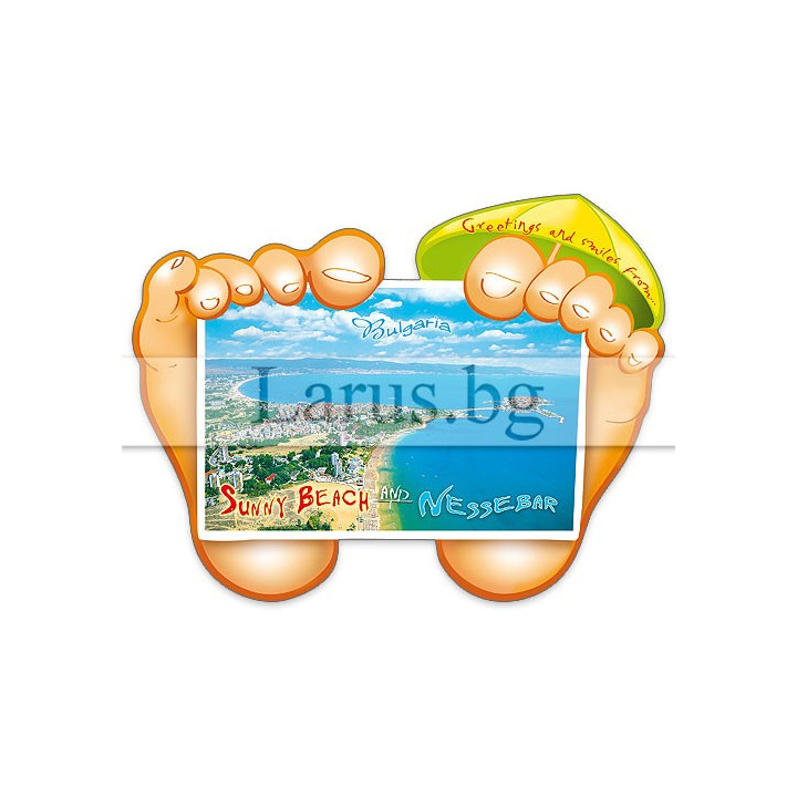 Пощенска картичка Слънчев бряг и Несебър | България