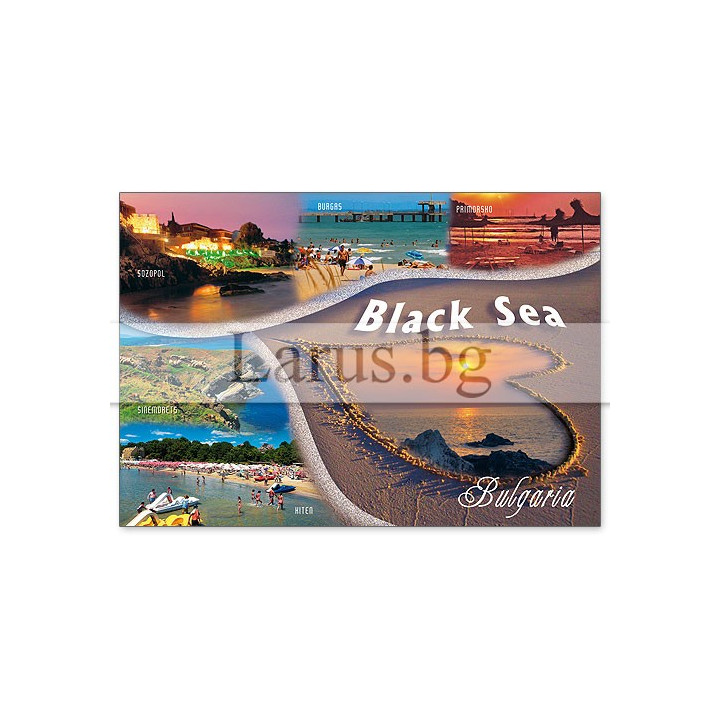 Пощенска картичка Черно море, България - 1-BG-0135
