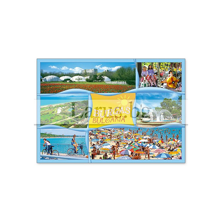 Пощенска картичка Бургас 1-BS-0038