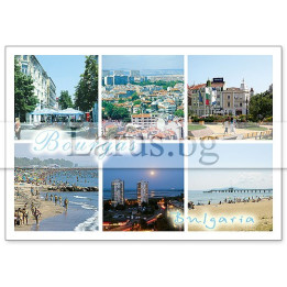 Пощенска картичка Бургас 1-BS-0048