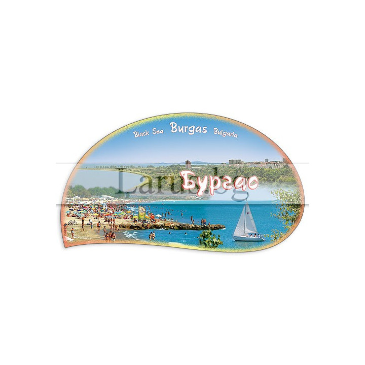 Пощенска картичка Бургас 1-BS-0049