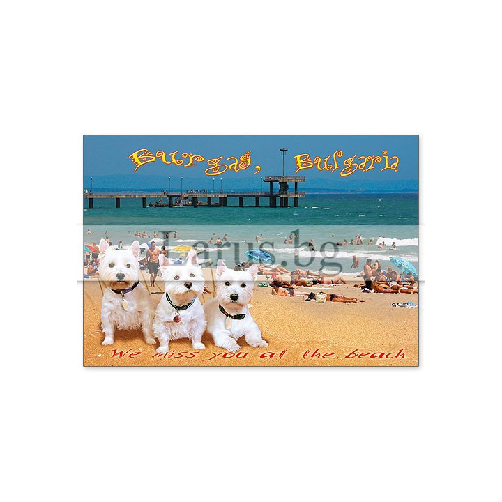 Пощенска картичка Бургас 1-BS-0069