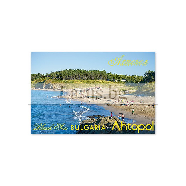 Магнитен сувенир Ахтопол- „Плочка“ 12-mhAH-0005