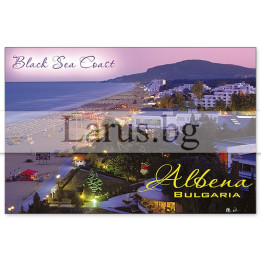Магнитен сувенир Албена- „Плочка“ 12-mhAL-0010