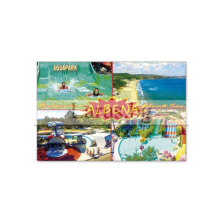 Магнитен сувенир Албена- „Плочка“ 12-mhAL-0025